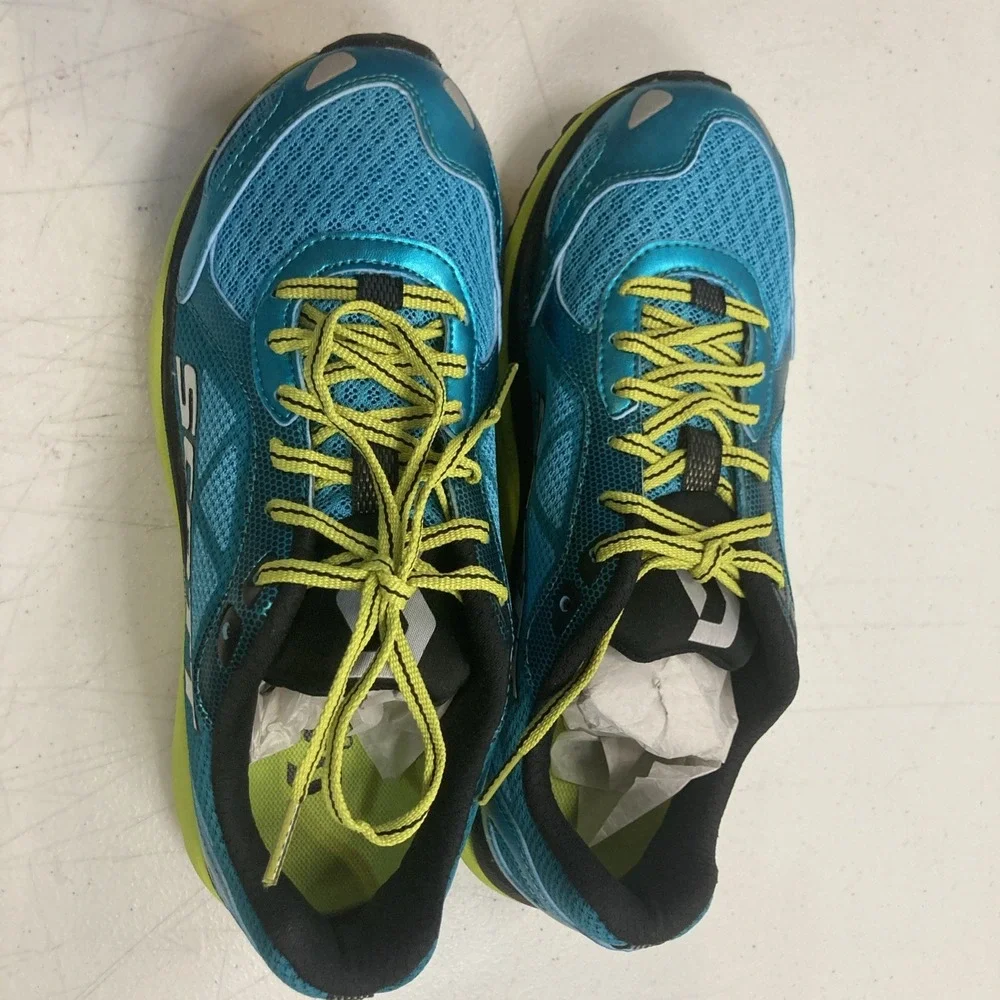 New Scott‎ AF+ Trainer Running Shoes Trainers Teal Yellow Women's Size 7.5